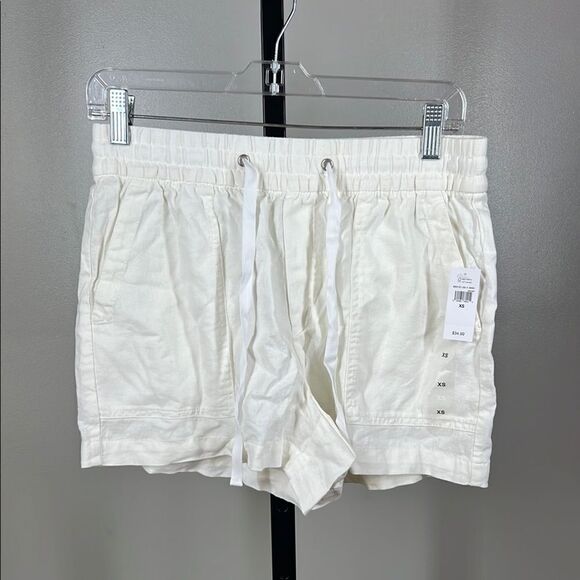 Gap White Drawstring Shorts - Picture 1 of 6